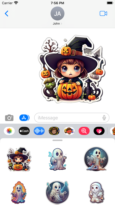Halloween Cute Stickers Screenshot
