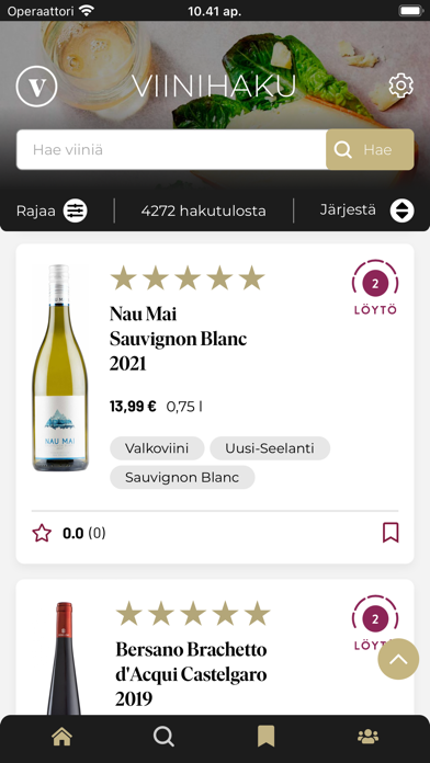 Viinivinkki Screenshot