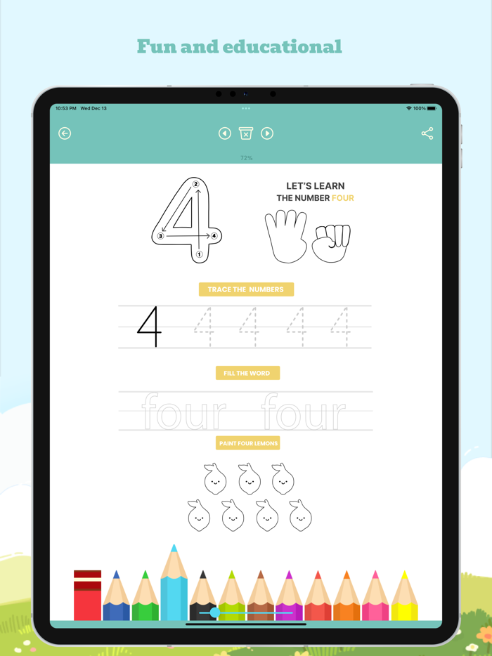 Coloring Pages Alphanumeric
