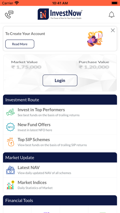 Orifina Wealth - InvestNow Screenshot