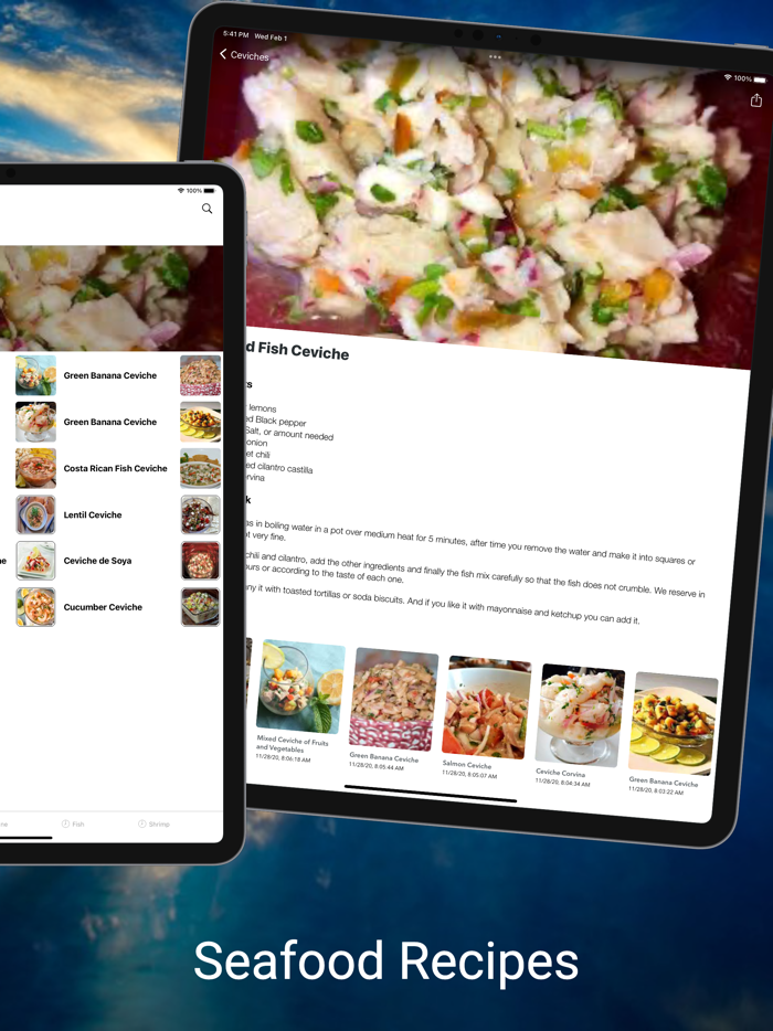 Easy and tasty seafood recipes