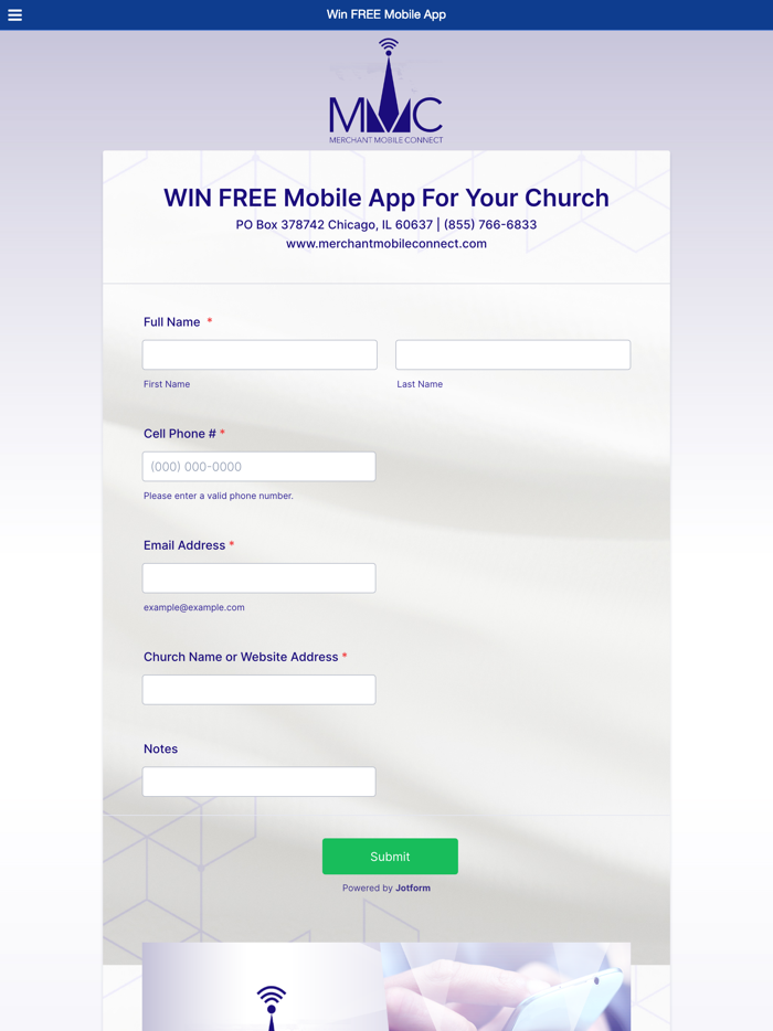 Merchant Mobile Connect