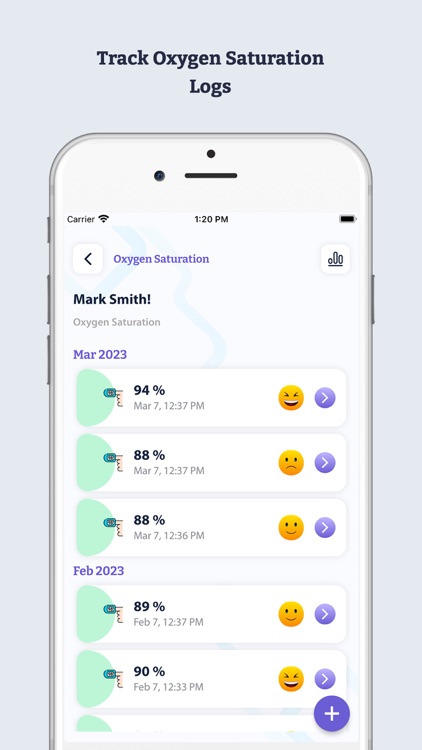 Fever Diary - Body Temperature screenshot-5