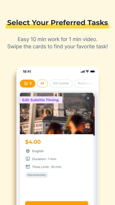 WeSub for Freelancers Screenshot