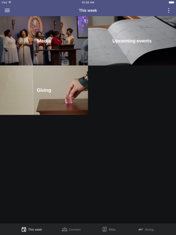 My Rhema iPad screenshot 1 - Education app