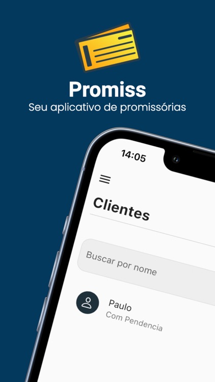 Promiss - Controle de vendas