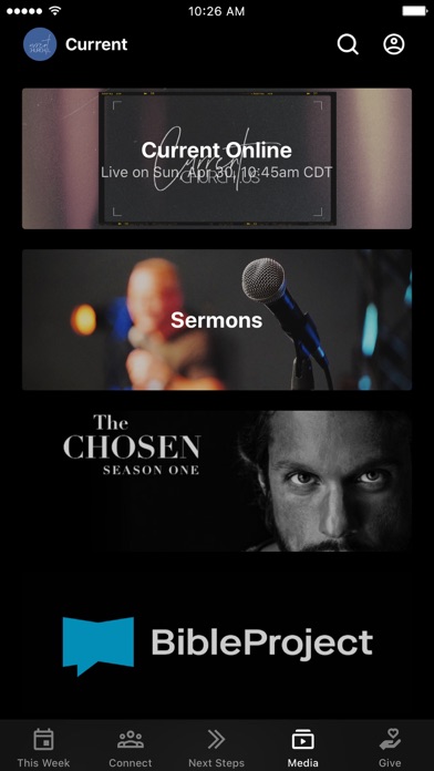 Current Church Screenshot 3 - AppWisp.com