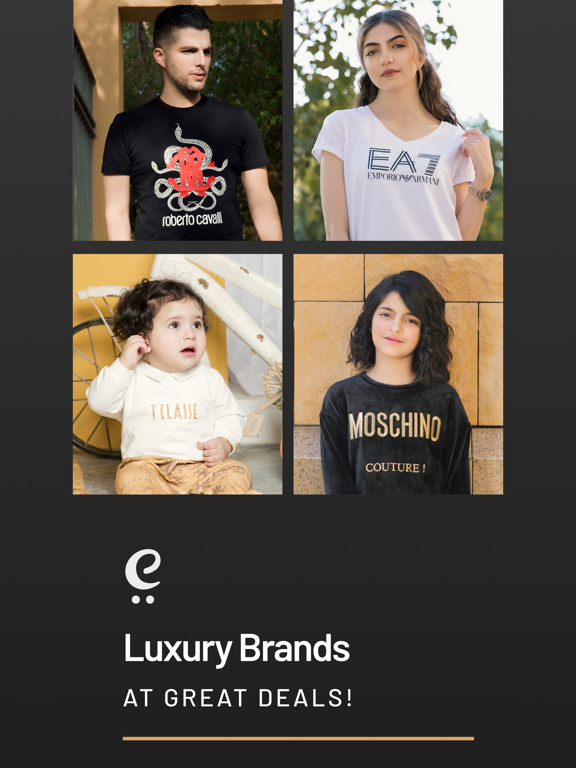 eoutlet | إي أوتلت iPad screenshot 1 - Shopping app