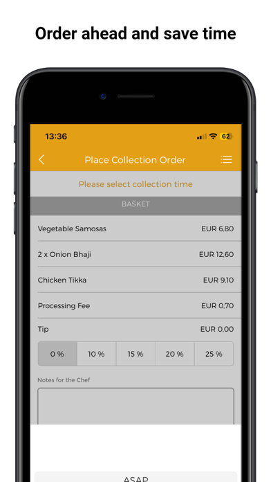 Vermilion Indian Cuisine Screenshot