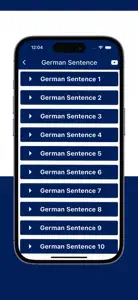 German Sentences screenshot #1 for iPhone