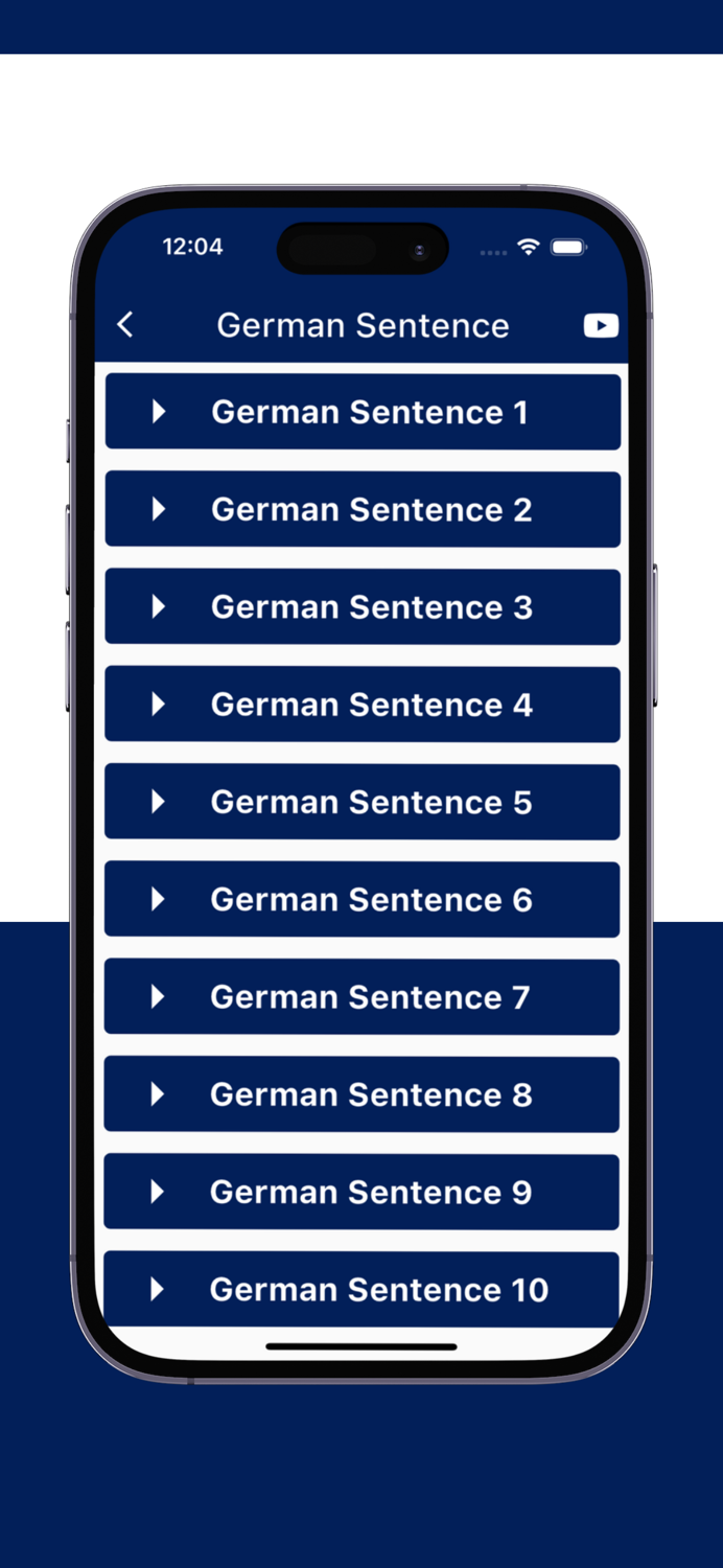 German Sentences