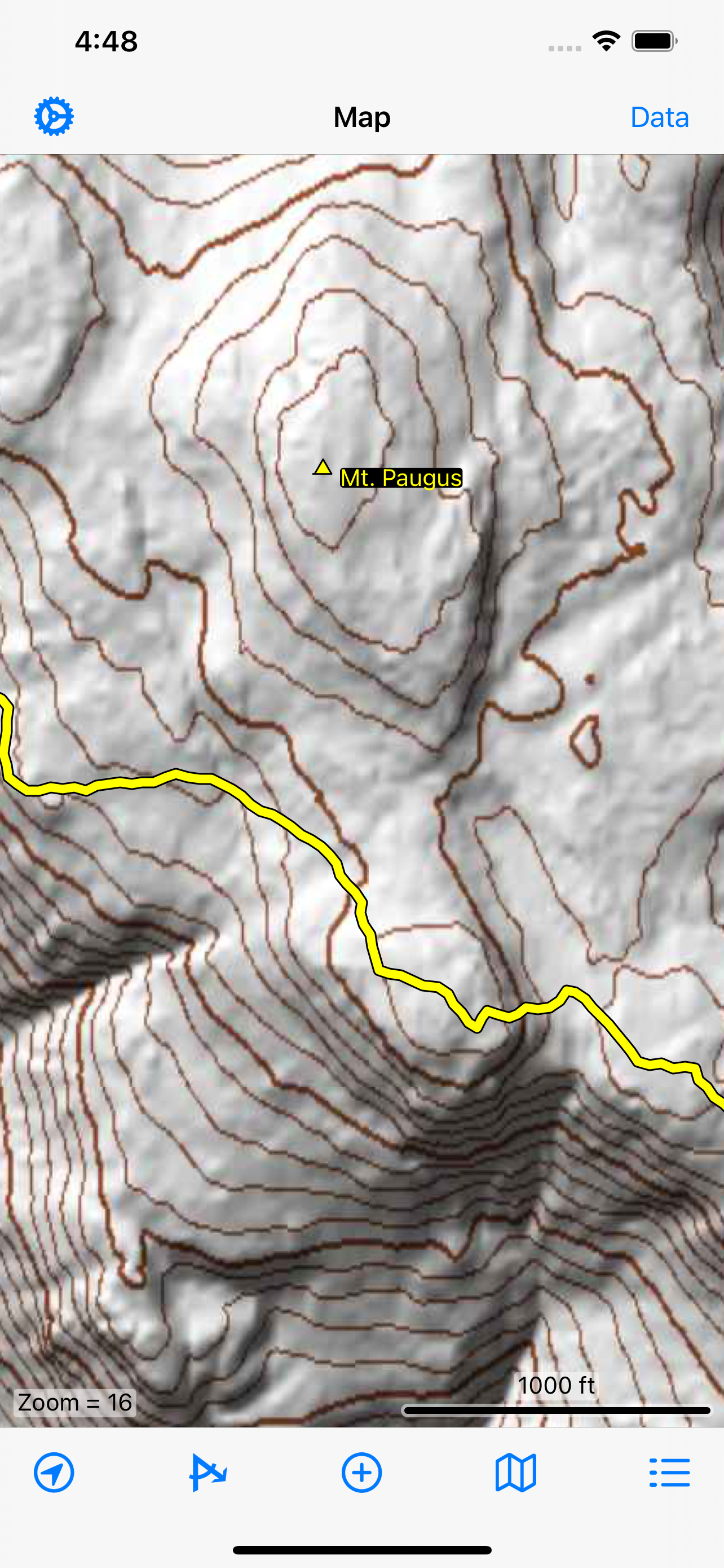 White Mtn Hiker Presi