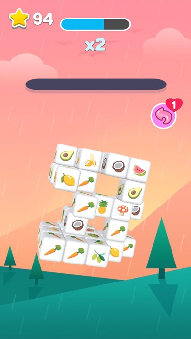 Fruit Cube Match 3 Screenshot