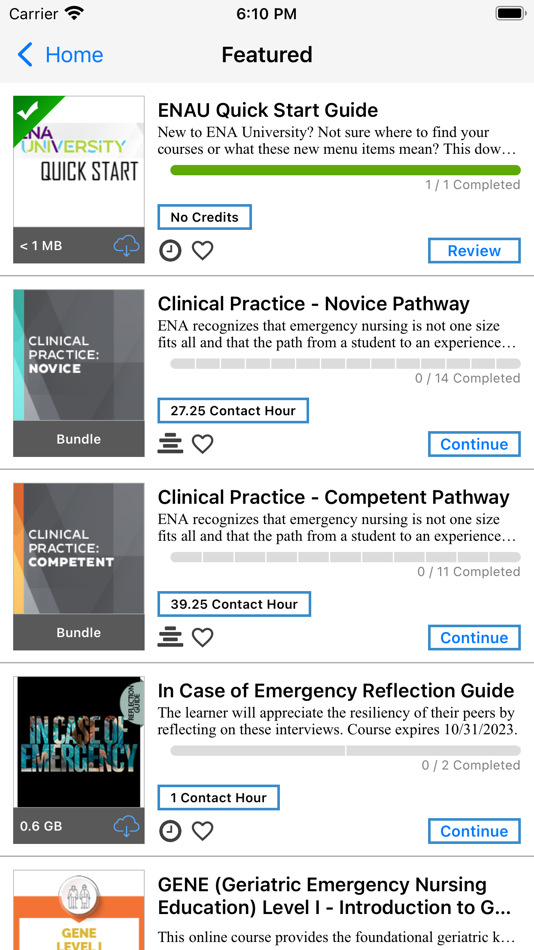 #3. ENA University (iOS) 由: Emergency Nurses Association