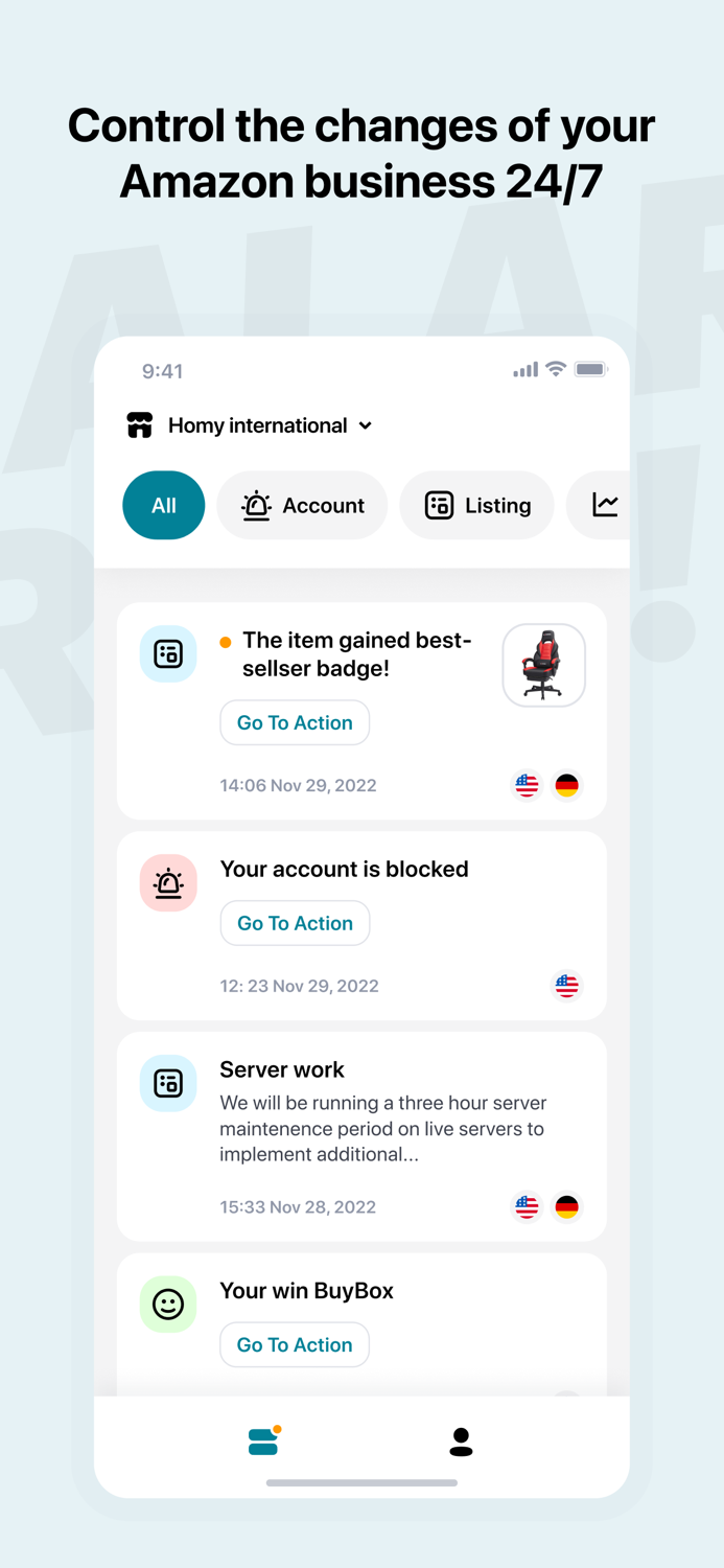 Alarma AI Helper for Sellers