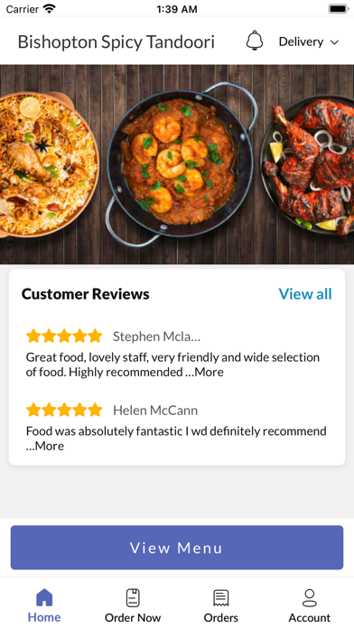 Bishopton Spicy Tandoori Screenshot