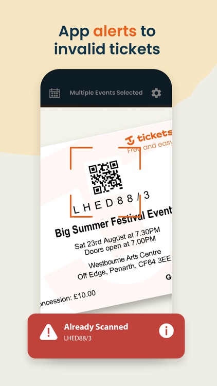 TicketSource: Ticket Scanning screenshot-7