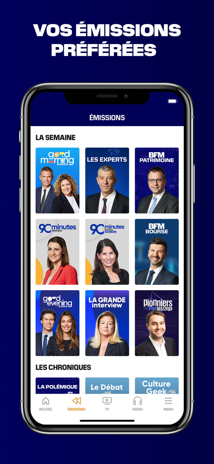 BFM Business news éco bourse