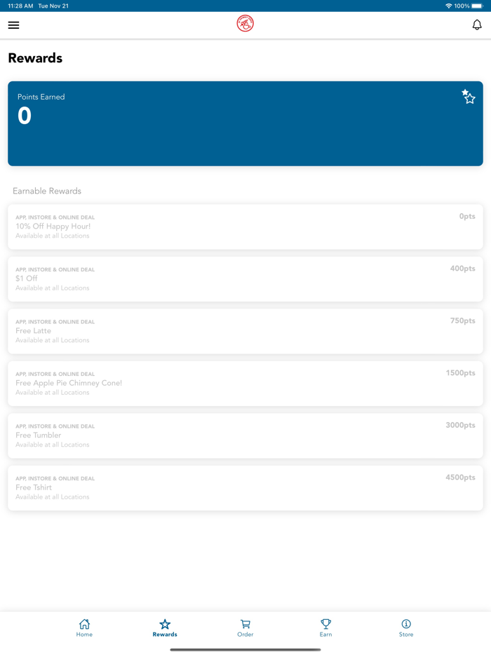 AZ Chimney Cakes Rewards