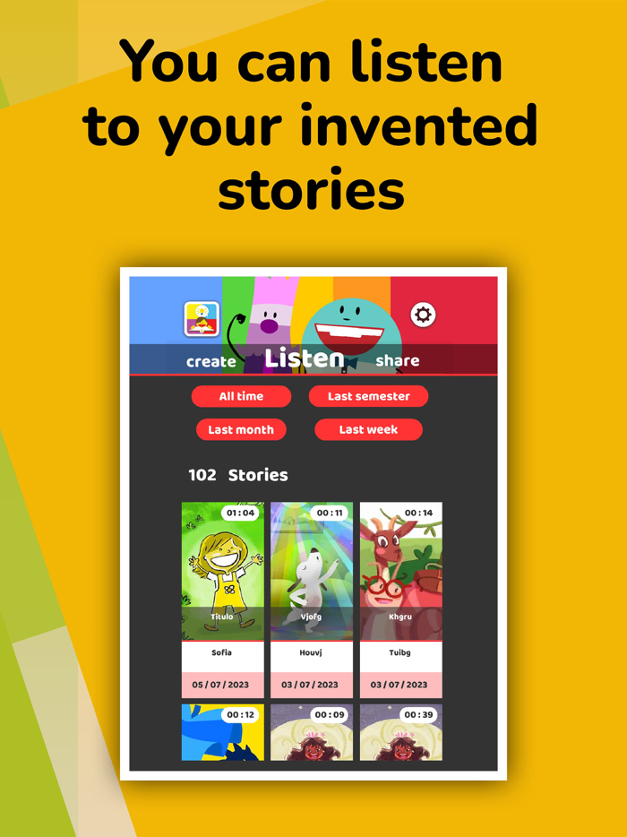 Inventeca kids storytelling