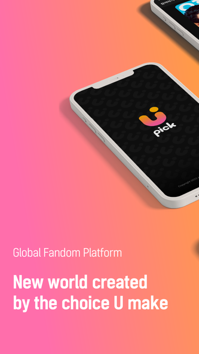 UPICK : Global Fandom Platform Screenshot