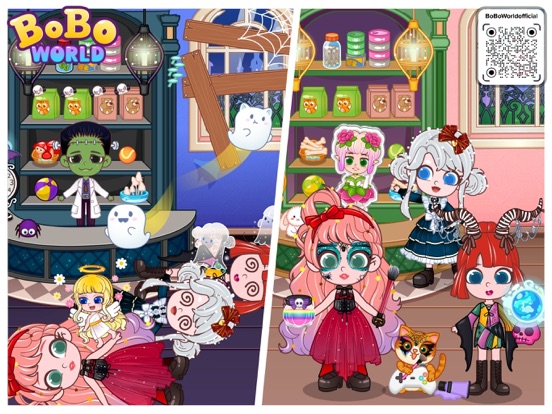 BoBo World：Haunted House iPad screenshot 4 - Education app