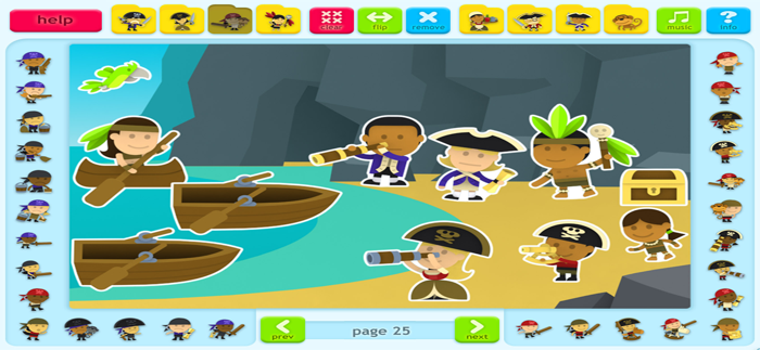 Pirates Sticker Book