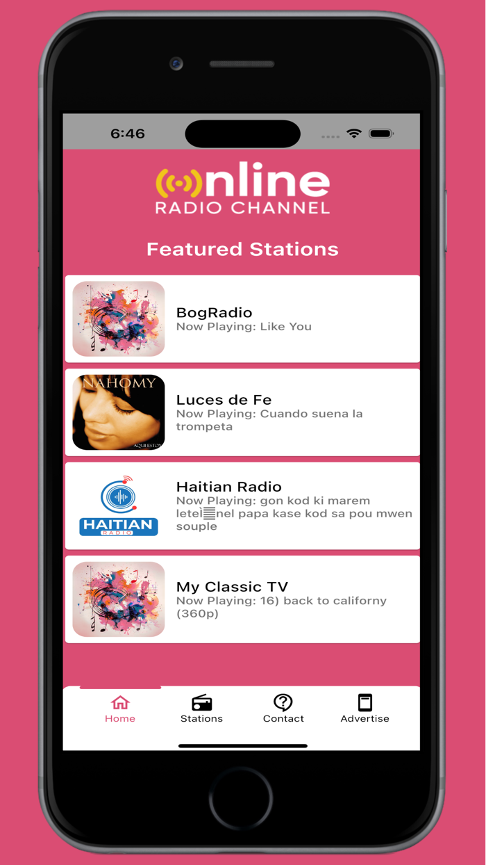 Online Radio Channel