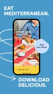 cava | order online iphone screenshot 1