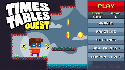 Screenshot #1 pour Times Tables Quest