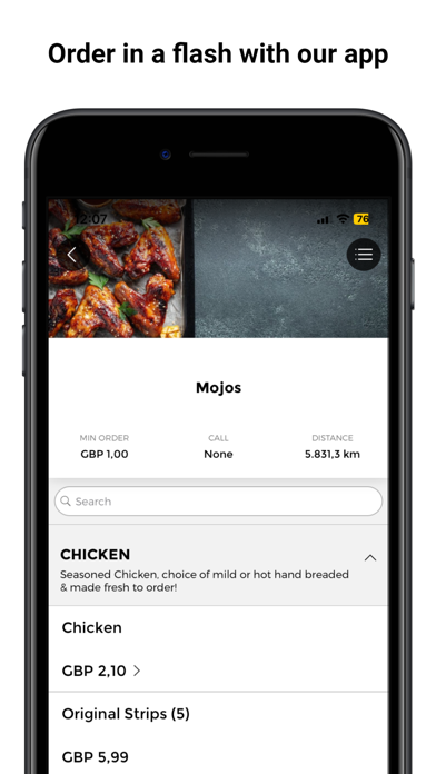Mojos App Screenshot