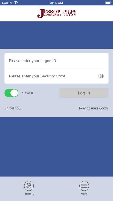 Jessop FCU Mobile Screenshot