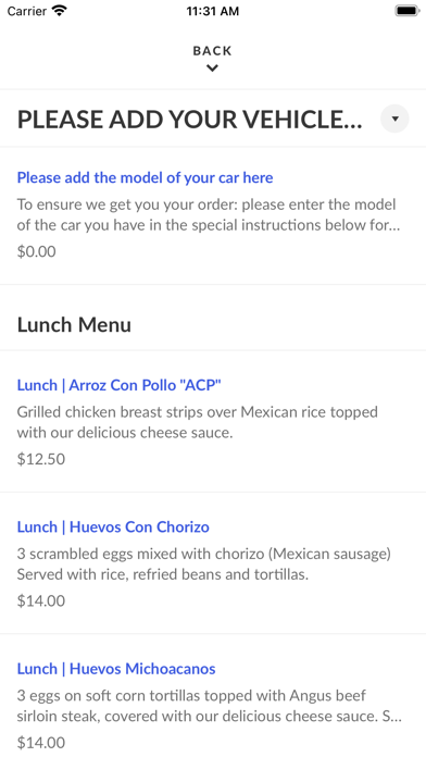 Don Gallo Mexican Grill Screenshot