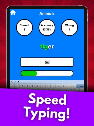 Speed Typing Test - Type Fast!のおすすめ画像1