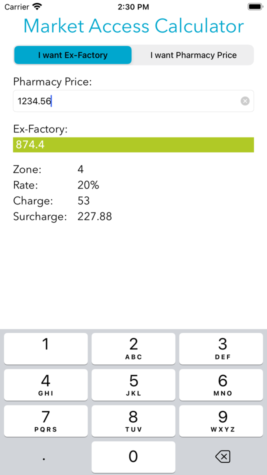 #1. Market Access Calc (iOS) 由: OAKS Consulting s.r.o.