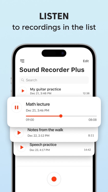 Voice Recorder - Dictaphone screenshot-5