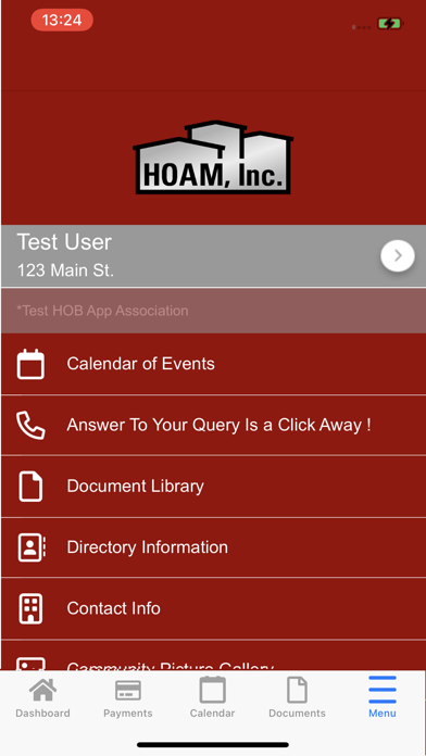 HOA Management Inc Screenshot