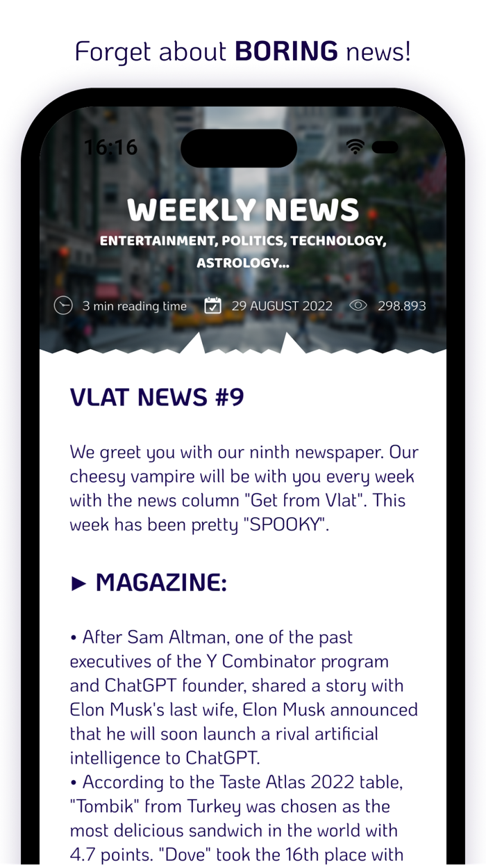 Vlatua Word Game and Newspaper