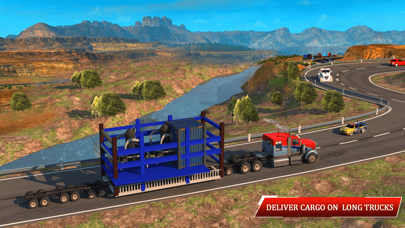Oversized Load Cargo Truck Sim Screenshot