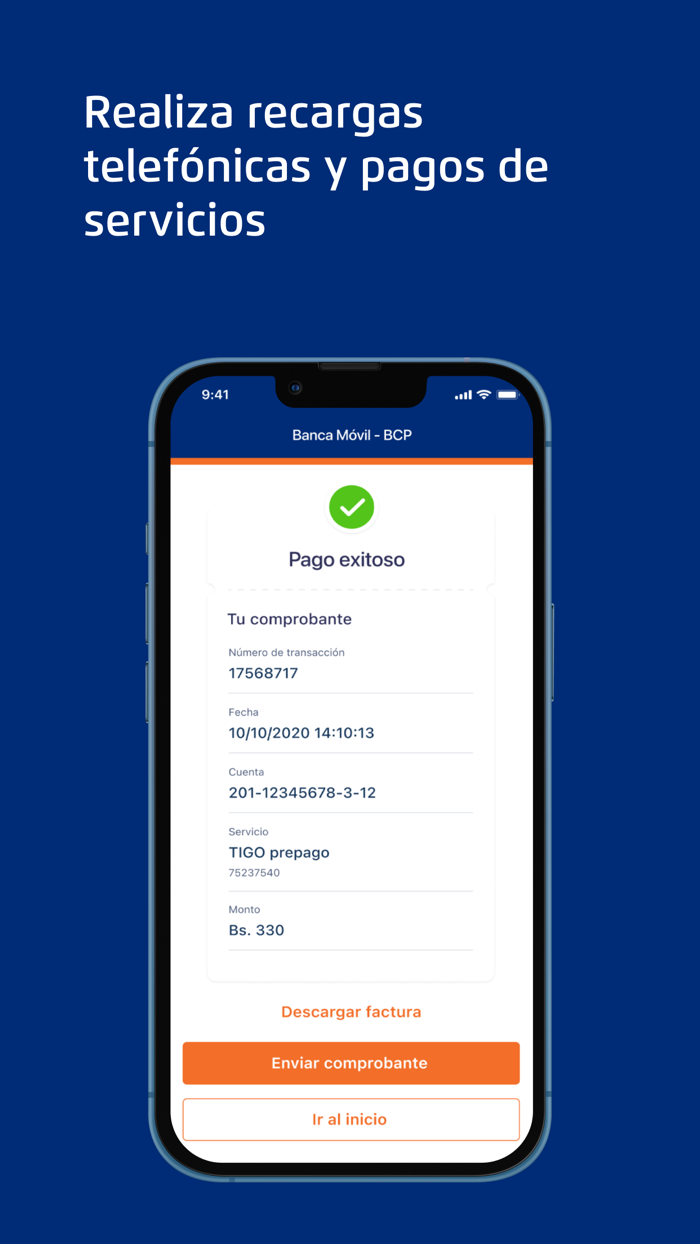 Banca Móvil BCP - Bolivia