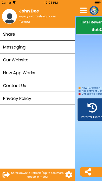 Equity Solar Screenshot