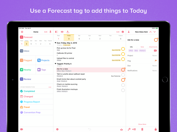 OmniFocus 3