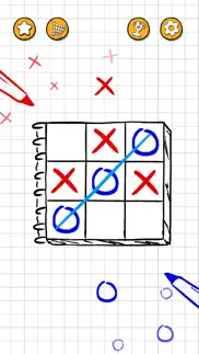 tic tac toe & pastimes game iphone screenshot 2