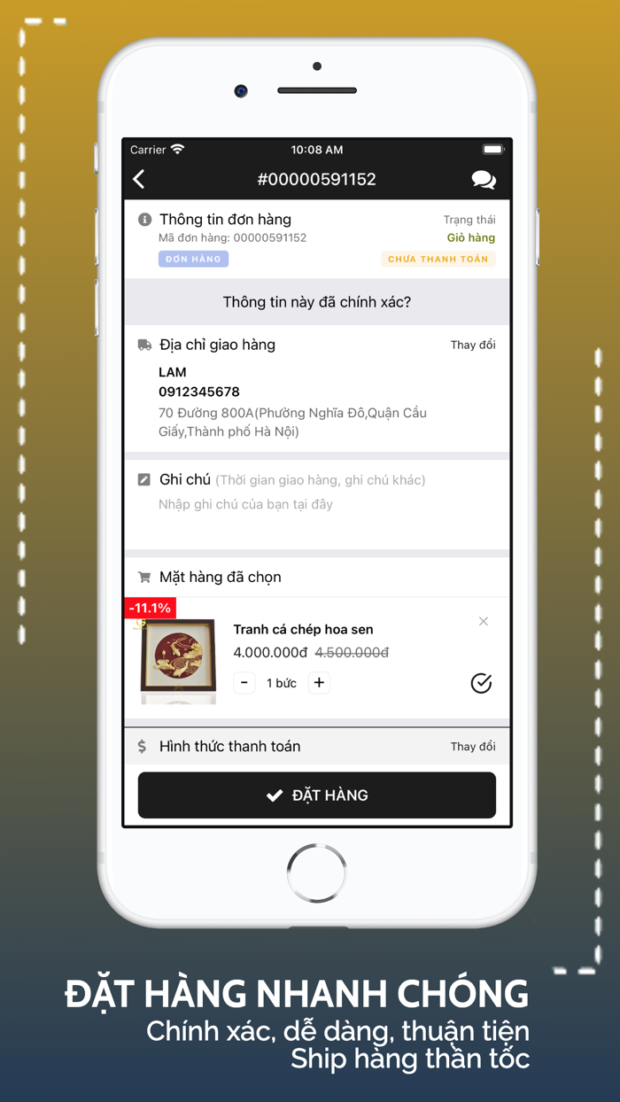 King Gold Art - Quà tặng vàng