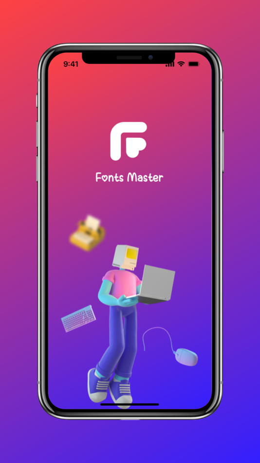 #1. Fonts Master - Keyboard (iOS) 由: STARLORD SG PTE.