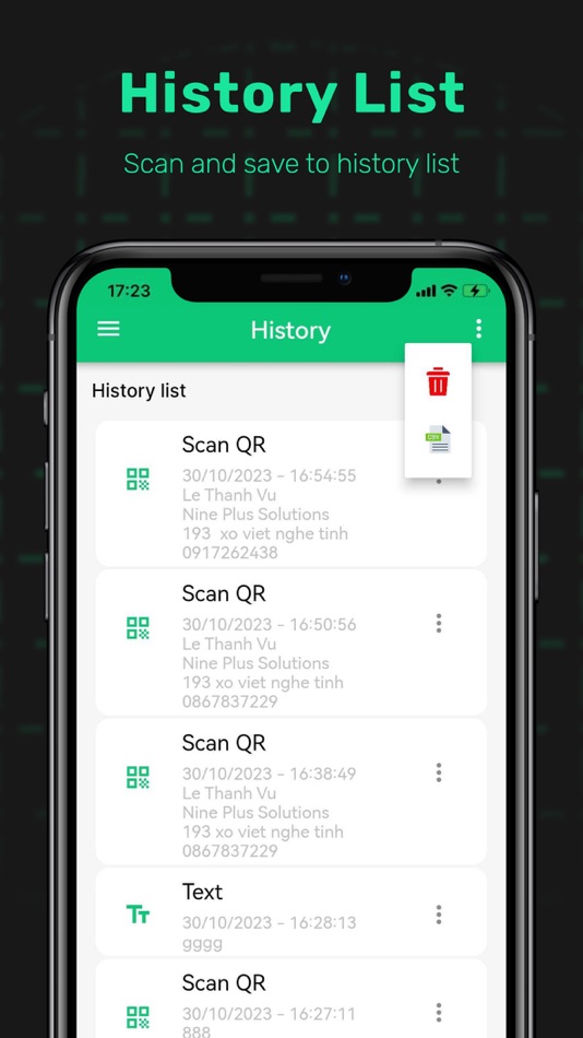 #5. Ez QR Scanner and Generator (iOS) 由: VU LE THANH