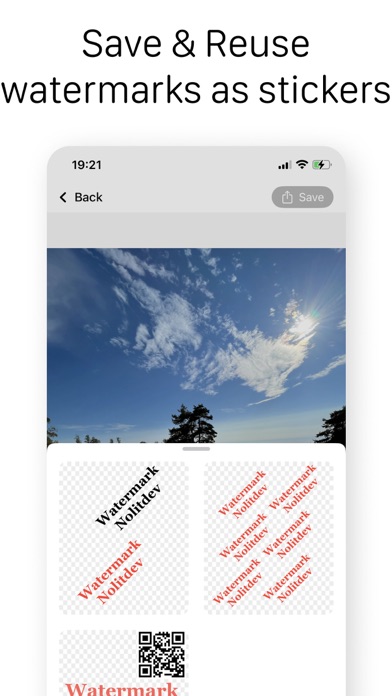 Add Watermark on PDF & Photos Screenshot