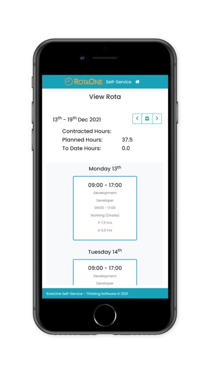 RotaOne Self-Service