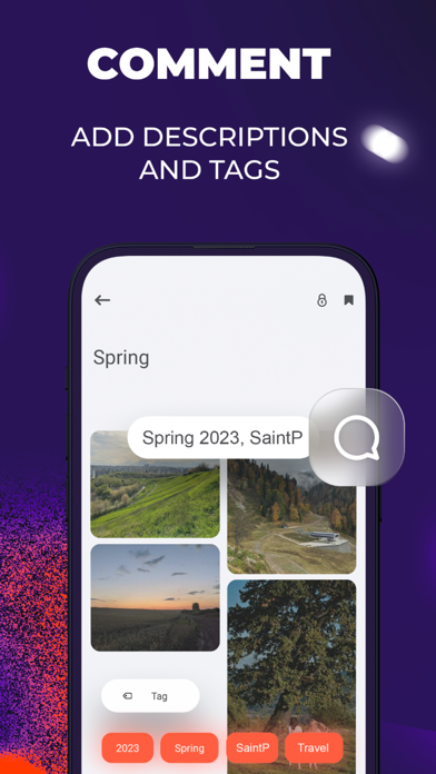 Photo Notes・Safe Cloud Storage Screenshot