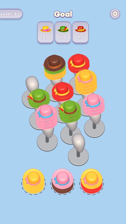Hat Sort Puzzle